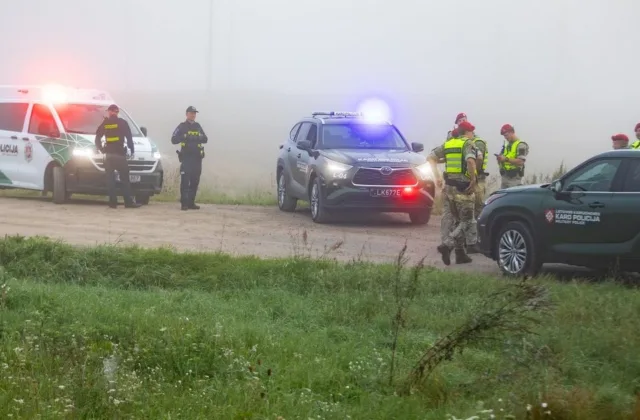 Lietuvos padangėje numuštas dronas: prezidentas atskleidė, kam jis greičiausiai buvo skirtas