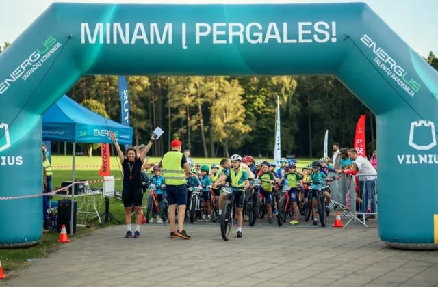 Vingio parke – atkakli vaikų kova dviračiais: kai kuriuos nugalėtojus skyrė vos viena sekundė