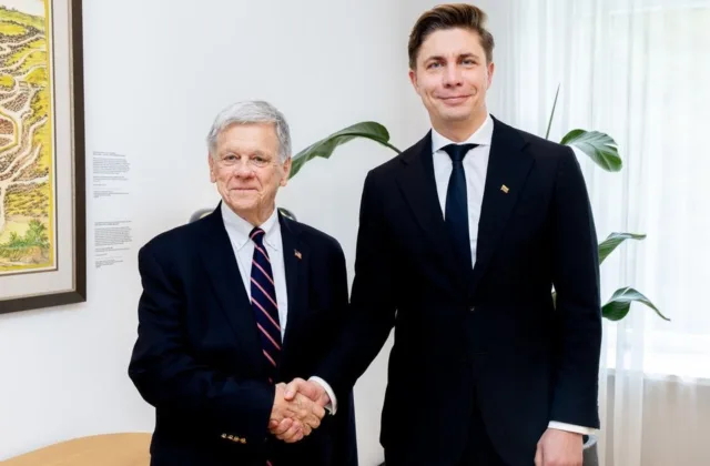Premjeras siunčia žinutę Trumpui: ko Lietuva tikisi iš JAV misijos Baltarusijoje
