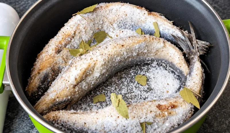 Sausai sūdyta silkė — paprasta ir aromatinga užkanda