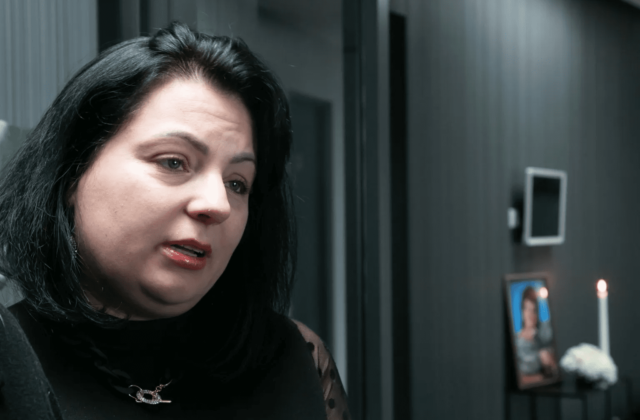 V. Katunskytės dukra sunkiai sulaiko ašaras
