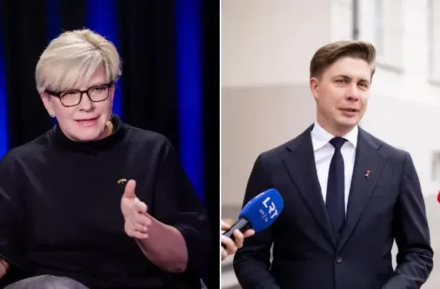 Šimonytė smarkiai įgėlė Sinkevičiui